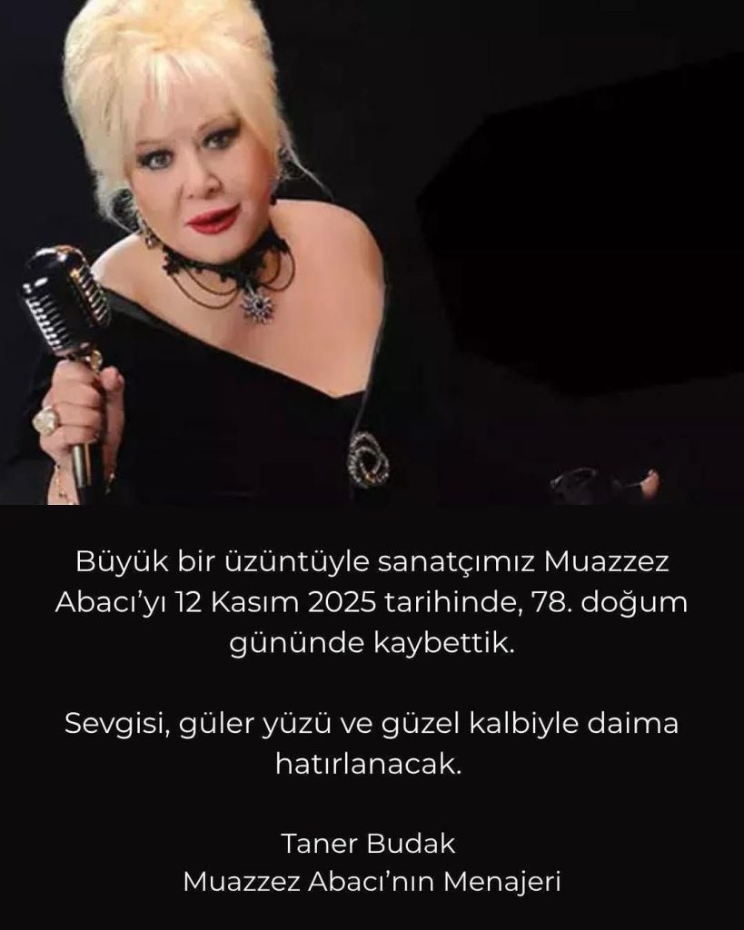 Türk Sanat müziğinin efsane ismi hayatını kaybetti 2 muazzez abaci hayatini kaybetti eac59288f692 |