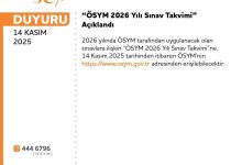 osym sinav takvimi aciklandi ddff07963617 |