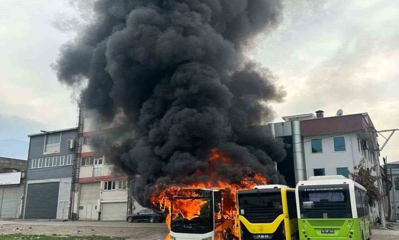 park halindeki otobusler cayir cayir yandi fe6ea3d2e87d |