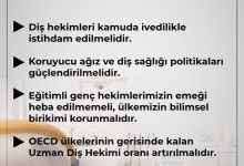 saglik sen dis hekimleri kamuya atanmali ve uzmanlasmalarinin onu acilmalidir 7d726a0d3940 |