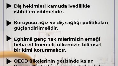 saglik sen dis hekimleri kamuya atanmali ve uzmanlasmalarinin onu acilmalidir 7d726a0d3940 |