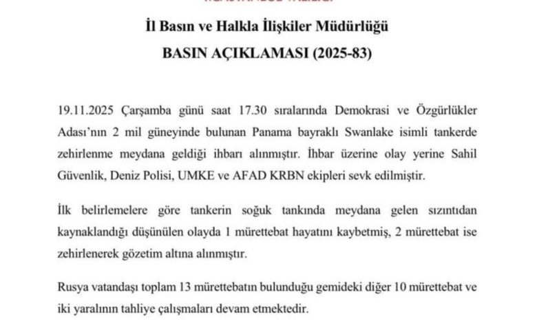 tanker gemisinde zehirlenme vakasi 1 olu 623526da2274 |