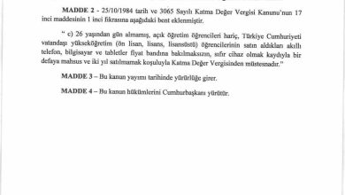 MHP’li Özdemir: "Üniversite öğrencilerinin alacakları elektronik cihazlarda kısıtlama olmaksızın ÖTV’den muaf tutulmalarına dair kanun teklifimizi meclise sunduk" 6 mhpli ozdemir universite ogrencilerinin alacaklari elektronik cihazlarda kisitlama olmaksizin otvden muaf tutulmalarina dair kanun teklifimizi meclise sunduk 76fecca363e6 |