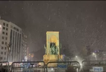 taksimde kar yagisi gece saatlerinde etkisini gosterdi a8a8a318038c |