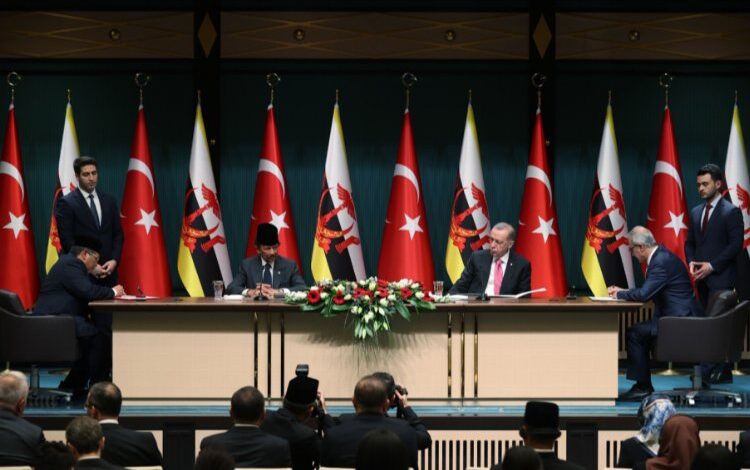 Türkiye ile Brunei Darusselam arasında 5 anlaşma 1 U0Tk1889GGrr6 |
